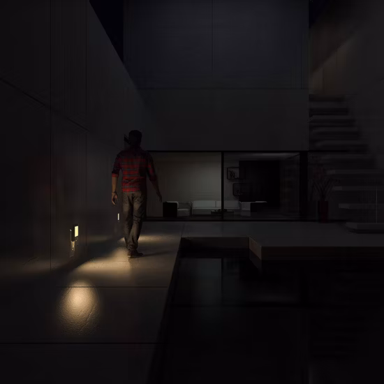 Plug LED Auto Sensor Night Light - EU Plug