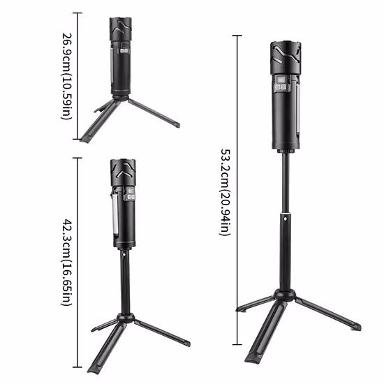 自動車用、メンテナンス用、日常使用用のマグネット付きLED懐中電灯