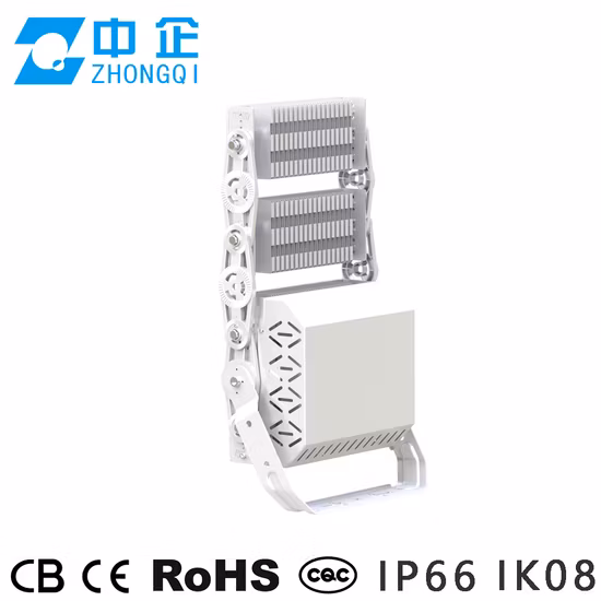 充電式防水Ortable屋外フラッドライト、パワーバンク付き